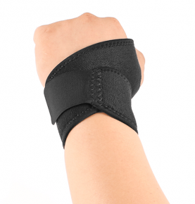 Top seller adjustable nylon weight lifting sport wrist support  w008