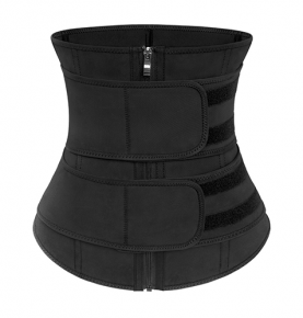 Hot Sale Fashion Full zipper Belt Women Waist Belt Latexr waist belt  y004s-s